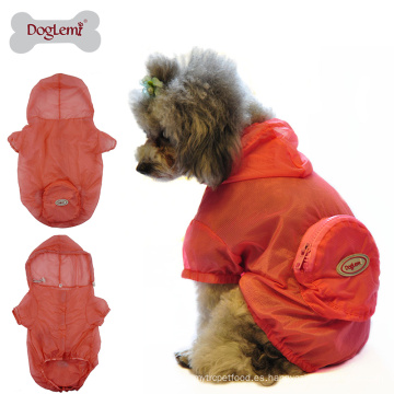 Impermeable para perro Impermeable resistente a UV